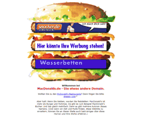 Tablet Screenshot of macdonalds.de